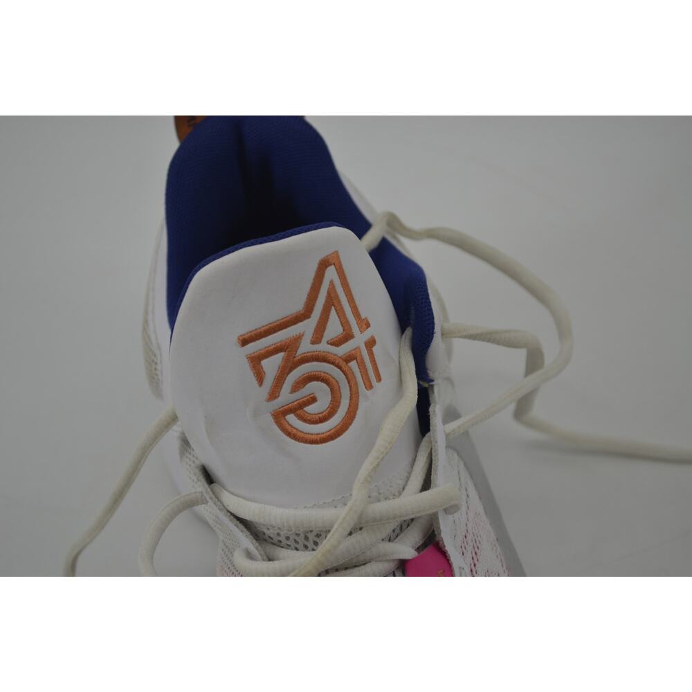 Nike Giannis Immortality 2 White Metallic Silver Mens Size 9 - Picture 3 of 15